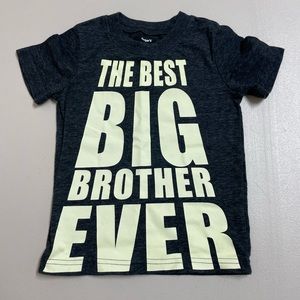 Carters Boys Big Brother shirt size 2T